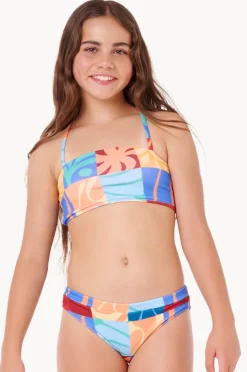 Bikini Sets|Rip Curl Girls Aots Ty Crop Set Multi