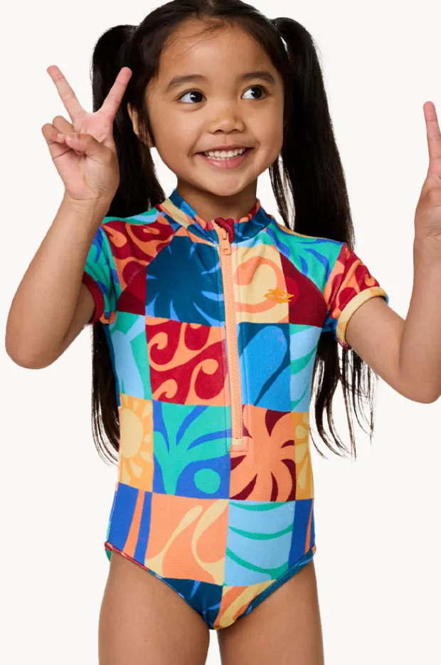 Rashies & Sunsuits|Rip Curl Girls Aots Ty Sunsuit Multi