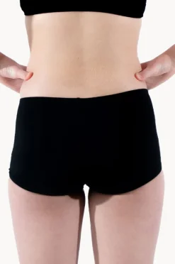 Bottoms|Base Swim Girls Boyleg Black
