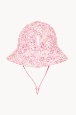 Hats|Bedhead Girls Bridgette Ponytail Bucket Hat Pale Pink