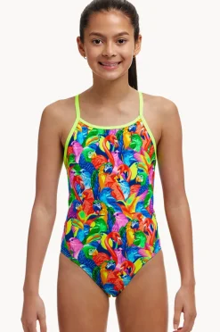 One Pieces|Funkita Girls Diamond Back One Piece Bright birds