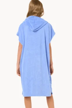 Towel Robes & Ponchos|Towel Robes & Ponchos|Rip Curl Girls Classic Surf Hooded Towel Blue