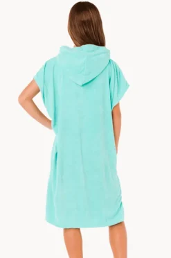 Towel Robes & Ponchos|Towel Robes & Ponchos|Rip Curl Girls Classic Surf Hooded Towel Teal