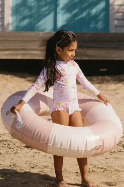 Rashies & Sunsuits|Minihaha Girls Connie Sunsuit Pink/Multi