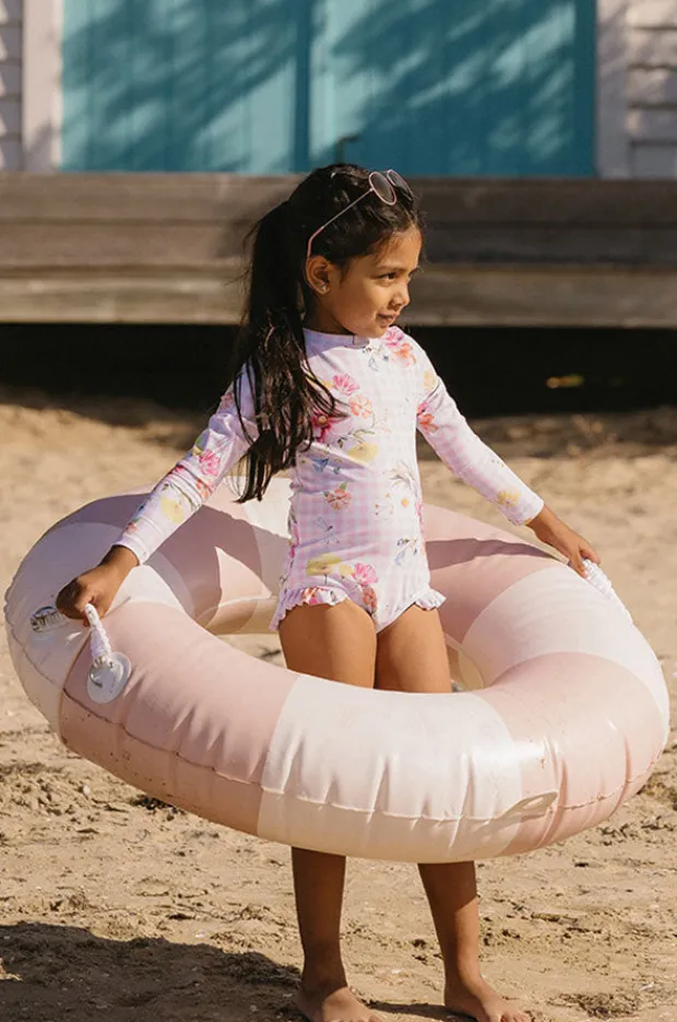 Rashies & Sunsuits|Minihaha Girls Connie Sunsuit Pink/Multi