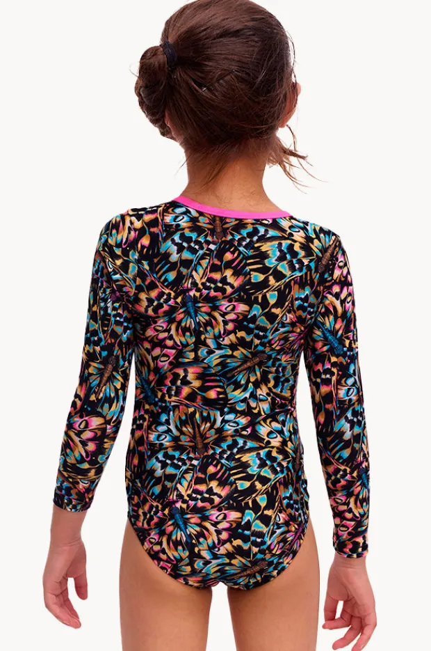 Rashies & Sunsuits|Funkita Girls Copper Cluster Sunsuit Black/multi