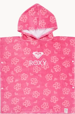 Towel Robes & Ponchos|Towel Robes & Ponchos|Roxy Girls Cosmos Stay Magical Hooded Towel Pink