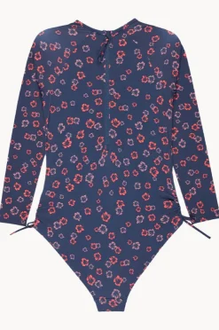 Rashies & Sunsuits|Roxy Girls Cute Ditsy Long Sleeve Sunsuit