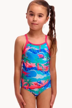 One Pieces|Funkita Girls Dudette One Piece Pink/blue