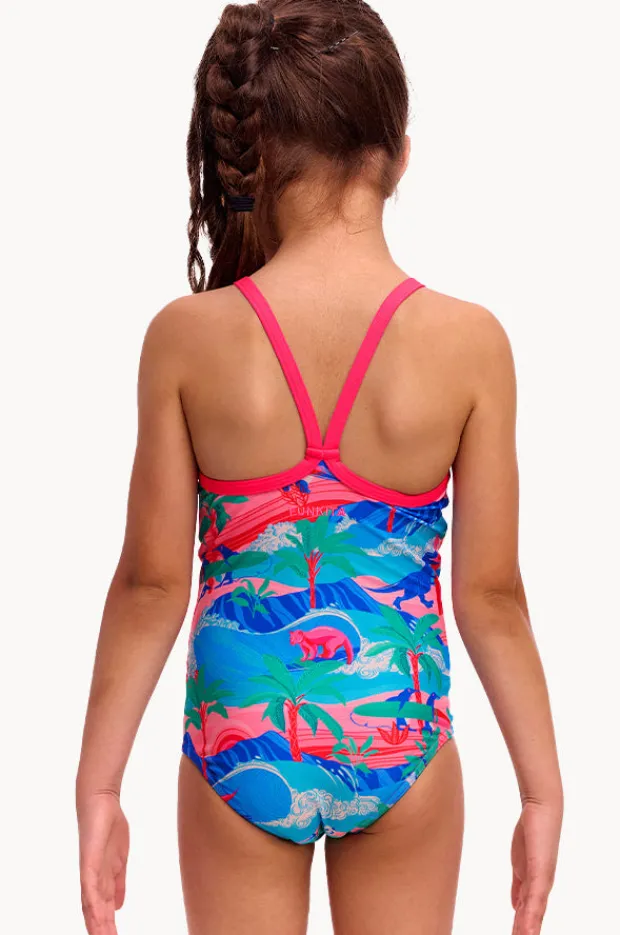 One Pieces|Funkita Girls Dudette One Piece Pink/blue
