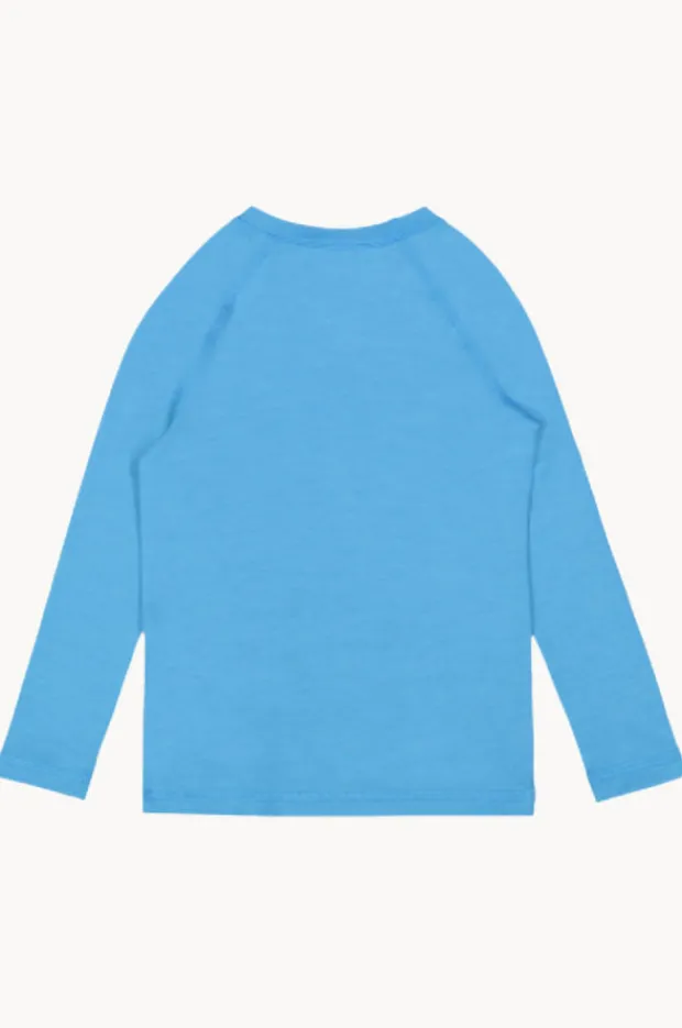 Rashies & Sunsuits|Roxy Girls Essential Long Sleeve Suntop Blue