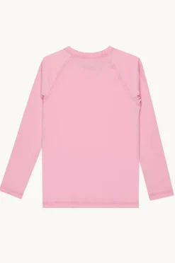 Rashies & Sunsuits|Roxy Girls Essential Long Sleeve Suntop Bonbon