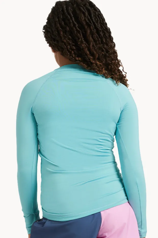 Rashies & Sunsuits|Roxy Girls Essential Long Sleeve Suntop Coast