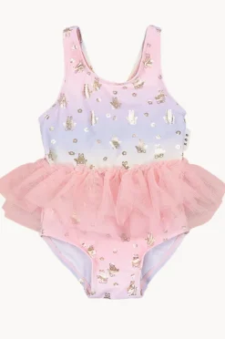 One Pieces|Huxbaby Girls Fairy Bunny Ballet One Piece Rainbow