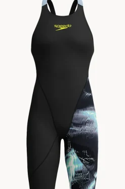Fastskin Racing Suits|Legsuits|Speedo Girls Fastskin Lzr Ignite Kneeskin BLACK