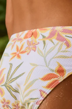 Bikini Sets|Roxy Girls Floral Horizon Bralette Set WHITE