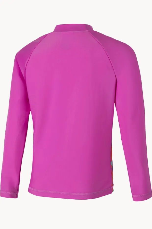 Rashies & Sunsuits|Speedo Girls Floral Splice Suntop Violet