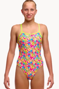 One Pieces|Funkita Girls Flow Blow Single Strap One Piece Multi