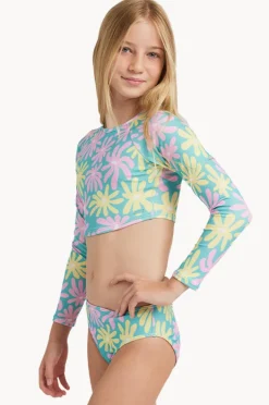 Rashies & Sunsuits|Roxy Girls Flower Lover Crop Suntop Set