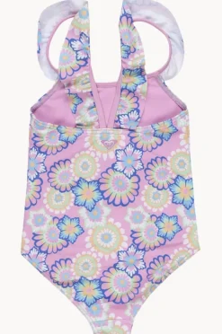 One Pieces|Roxy Girls Flower Party One Piece Lilac