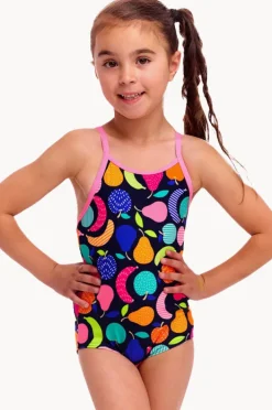 One Pieces|Funkita Girls Fruit Salad One Piece Navy/multi