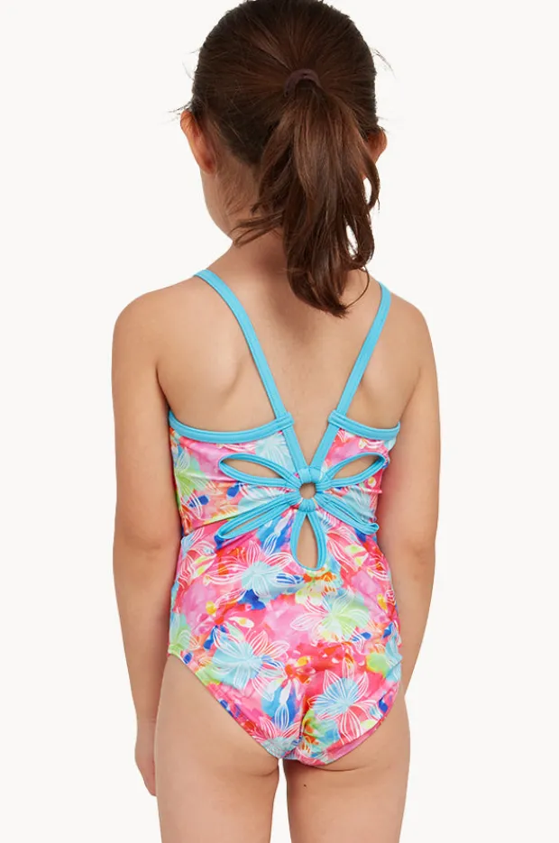 One Pieces|Zoggs Girls Gala Yaroomba Floral One Piece Multi