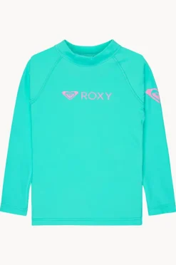 Rashies & Sunsuits|Roxy Girls Heater Long Sleeve Suntop Polynya