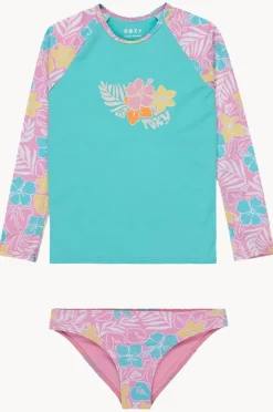 Rashies & Sunsuits|Roxy Girls Hibiscus Jam Suntop Set