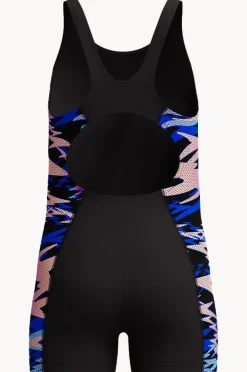 Legsuits|Speedo Girls Hyperboom Splice Legsuit Black/Pink