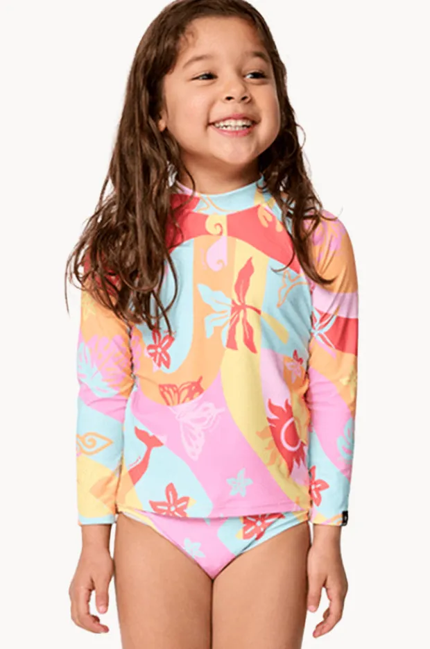 Rashies & Sunsuits|Rip Curl Girls Island Days Suntop Set Multi