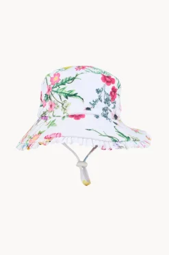 Hats|Minihaha Girls Ivy Swim Hat Blue/natural
