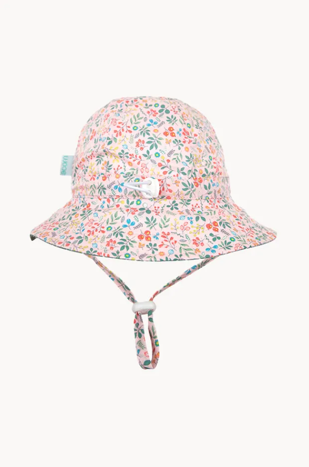 Hats|Acorn Girls Juliette Wide Brim Sunhat Pink/multi