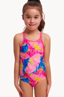 One Pieces|Funkita Girls Just Jungle One Piece Pink/blue