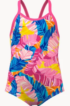 One Pieces|Funkita Girls Just Jungle One Piece Pink/blue