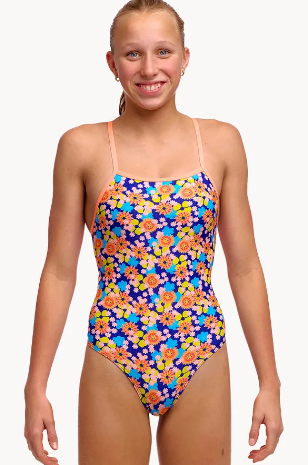 One Pieces|Funkita Girls Killer Flowers Tie Me Tight One Piece Multi