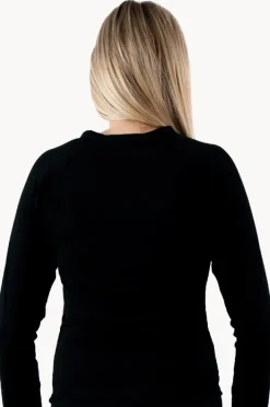 Rashies & Sunsuits|Base Swim Girls Long Sleeve Rashie Black