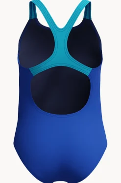 One Pieces|Speedo Girls Medley Logo Medalist One Piece Sapphire