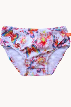 Swim Nappies|Salty Ink Girls Miss Aloha Swim Nappy Blue/natural