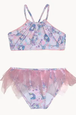 Bikini Sets|Salty Ink Girls Miss Fairy Crop Tuille Set Purple