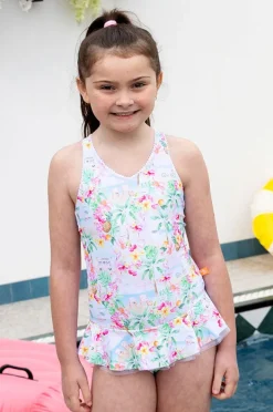 One Pieces|Salty Ink Girls Miss Vacay Frill One Piece Multi