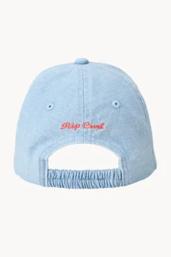 Hats|Rip Curl Girls Mixed 6 Panel Cap Denim