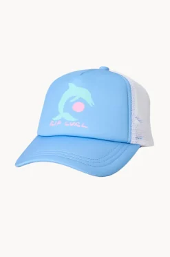 Hats|Rip Curl Girls Mixed Revival Trucker Cap Sky blue