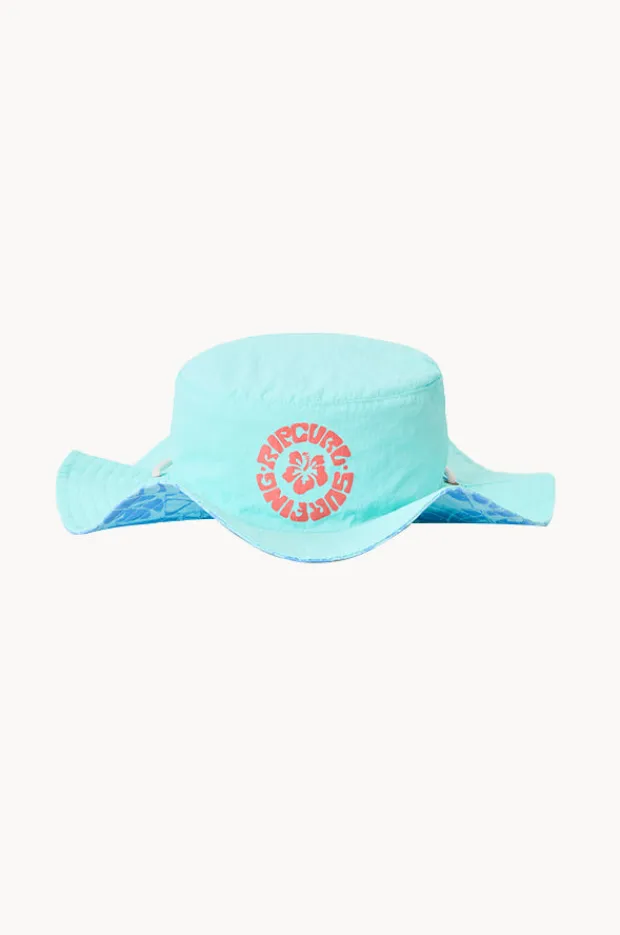 Hats|Rip Curl Girls Mixed Revo Bucket Hat Aqua