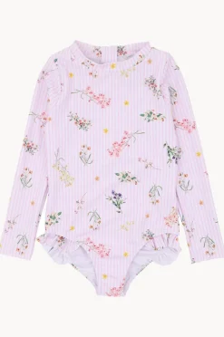 Rashies & Sunsuits|Minihaha Girls Myra Sunsuit Pink/Multi