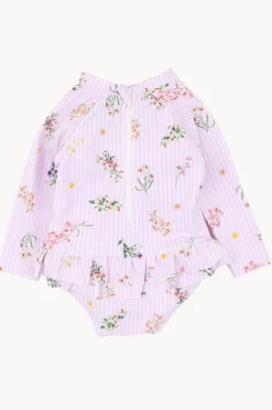 Rashies & Sunsuits|Minihaha Girls Myra Sunsuit Pink/Multi