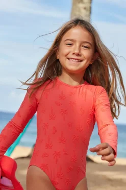 Rashies & Sunsuits|Roxy Girls Palm Tree Sunsuit