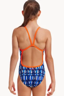 One Pieces|Funkita Girls Perfect Teeth Single Strap One Piece Perfect teeth navy/white