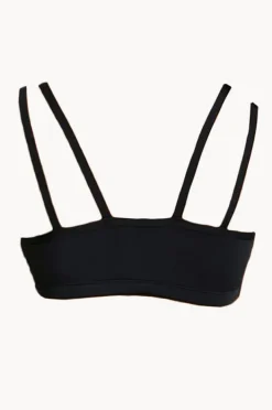 Period Swimwear|Teen Girls Separates|Love Luna Girls Plain Crop Top BLACK