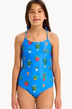 One Pieces|Seafolly Girls Girls Playa Bonita One Piece Blue