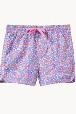 Boardshorts|Milky Girls Pretty Posy Boardshort Pink/Blue